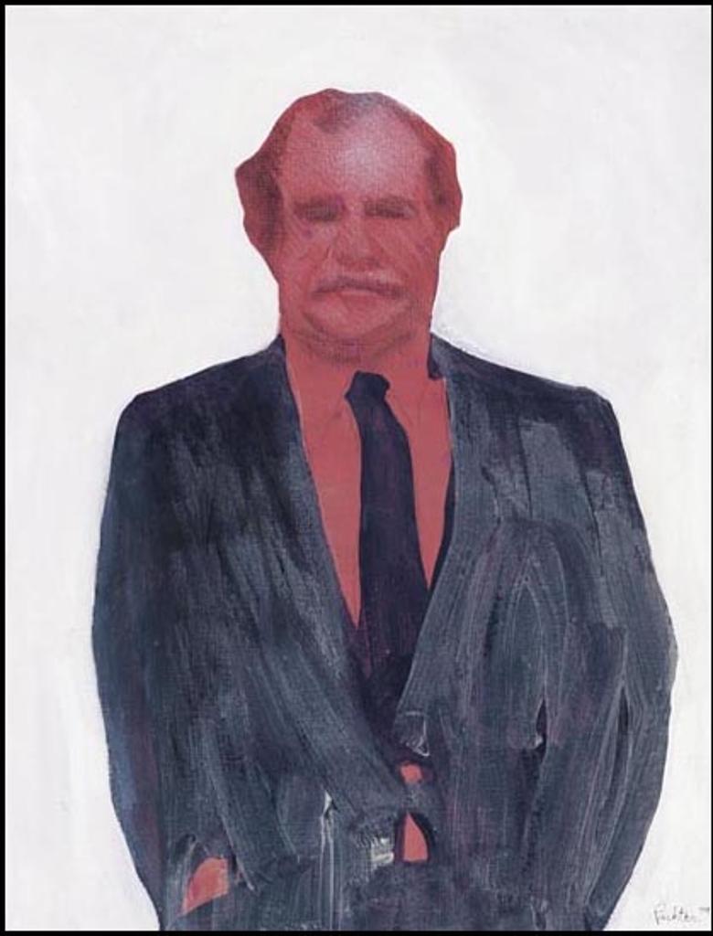 Charles Pachter (1942) - Portrait of Av Isaacs