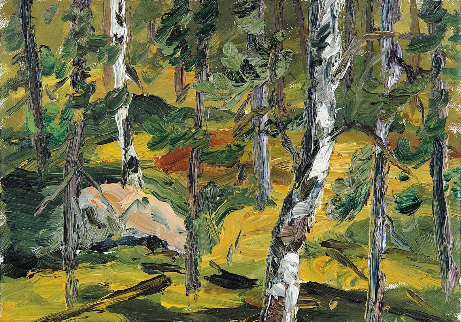 Rigmor Clarke (1935) - MacNair Island [Lac La Ronge]