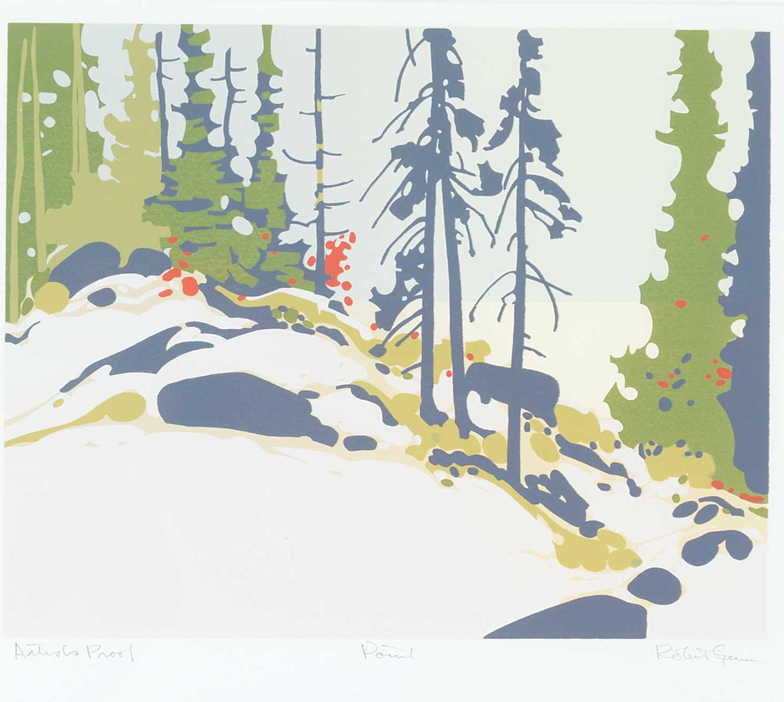 Robert Douglas Genn (1936-2014) - Point  #Artist Proof