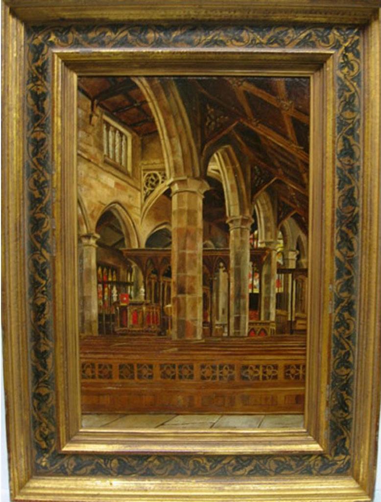 W.N. Keyworth - Interior Of Wilmslow Church