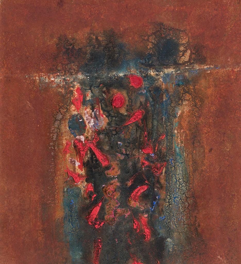 Georges Hector de Niverville (1928-1984) - Untitled (Three Abstract Figures)