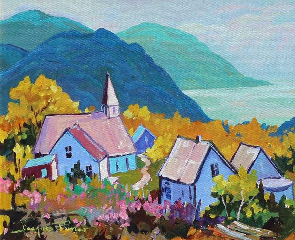 Jacques Poirier (1942-2002) - Fleurs Dautomne