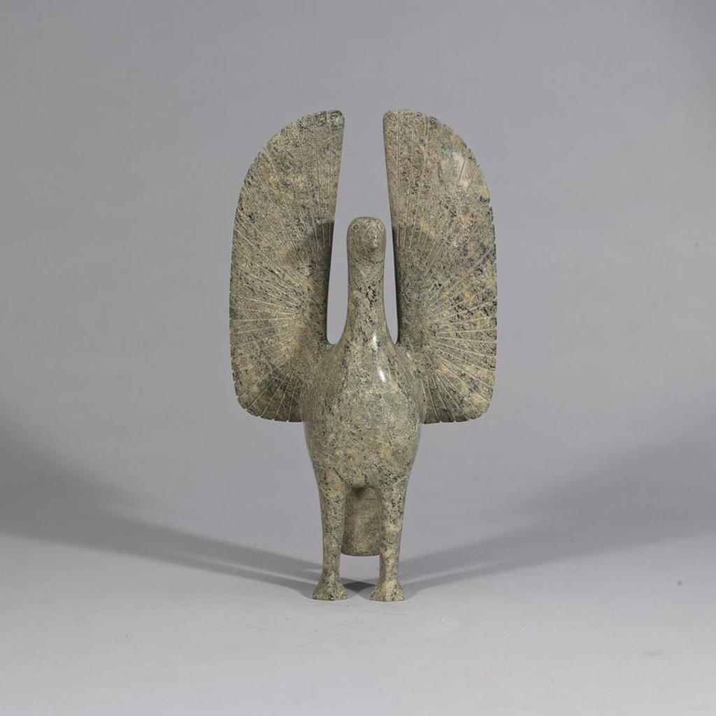 Abraham Etungat (1911-1999) - Bird With Upswept Wings