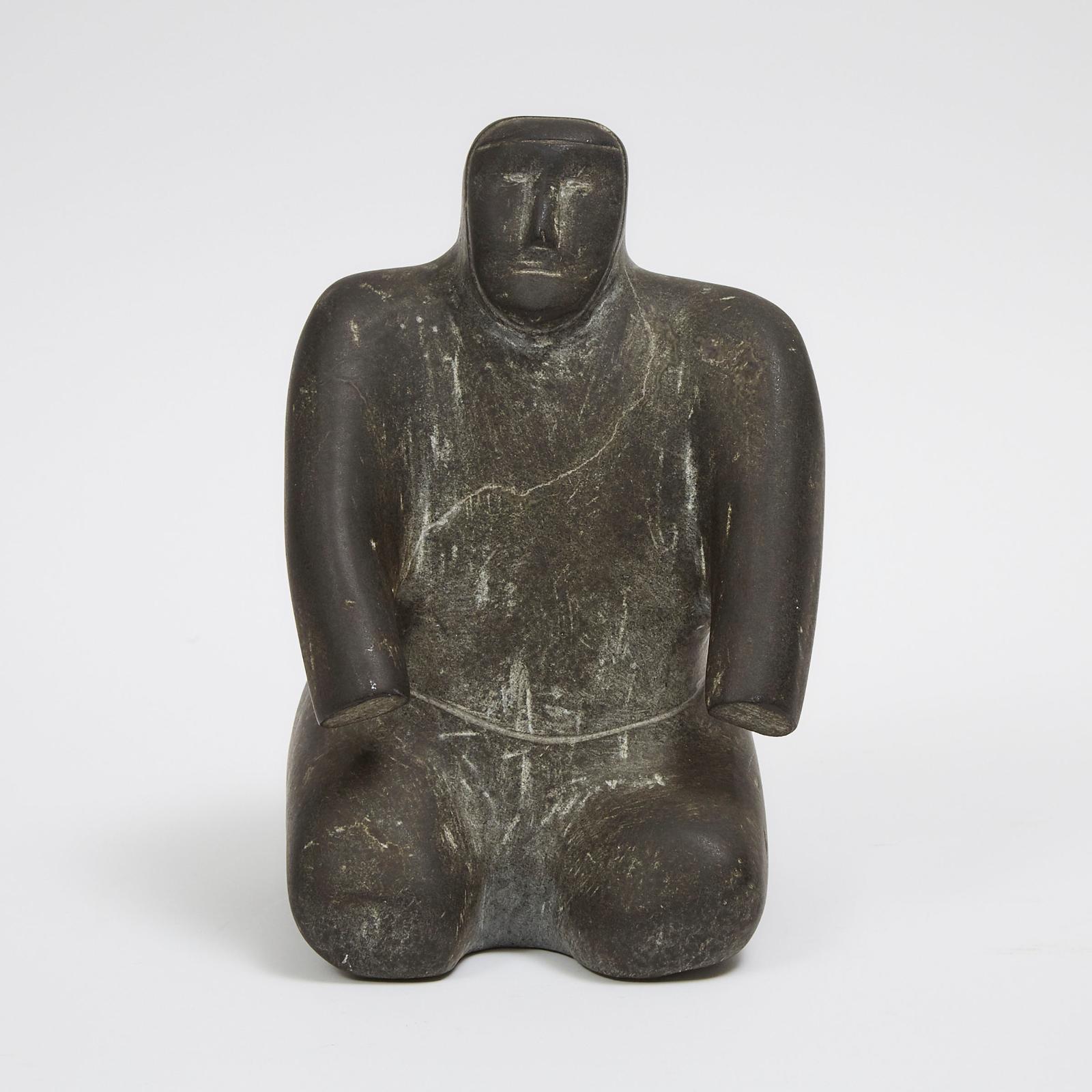 Andy Mamgark (1930-1997) - Kneeling Figure