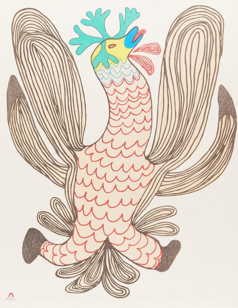 Pitseolak Ashoona (1904-1983) - Caribou Spirit