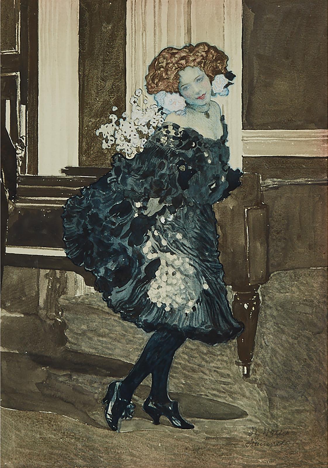 Sigmund Walter Hampel (1867-1949) - Dancing Girl