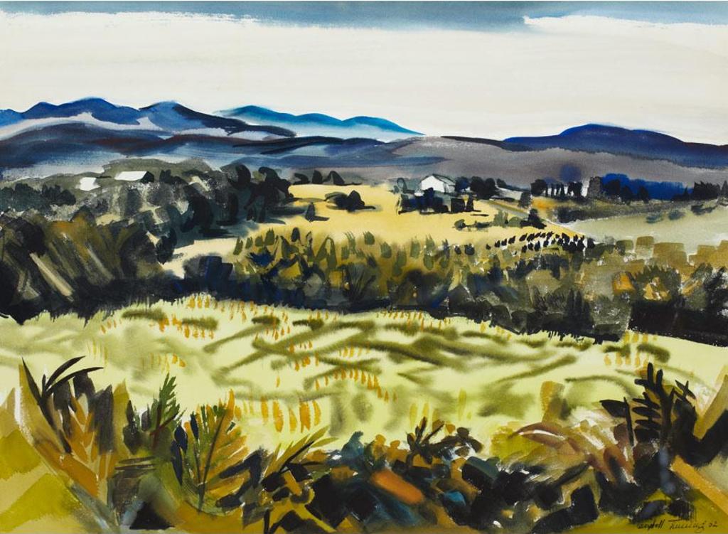 George Campbell (Cam) Tinning (1910-1996) - Field Beneath Bright Sky
