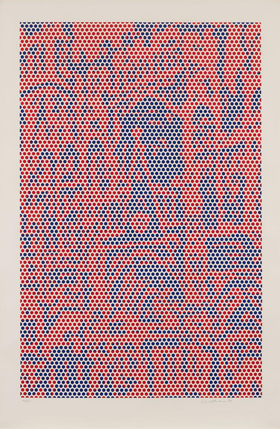 Roy Lichtenstein (1923-1997) - Cathedral #2 (Corlett 76)
