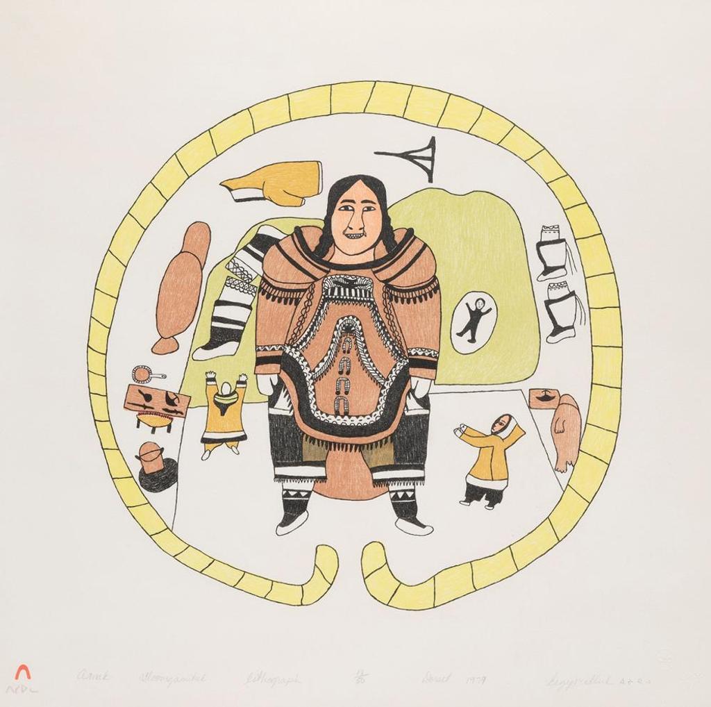 Eegyyudluk Pootoogook (1931-1999) - Arnak Iloovigamituk