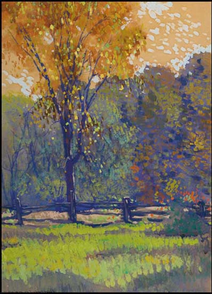 Frank (Franz) Hans Johnston (1888-1949) - Autumn Elm