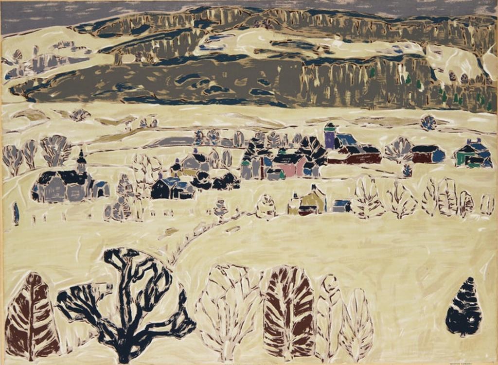 David Browne Milne (1882-1953) - Boston Corners