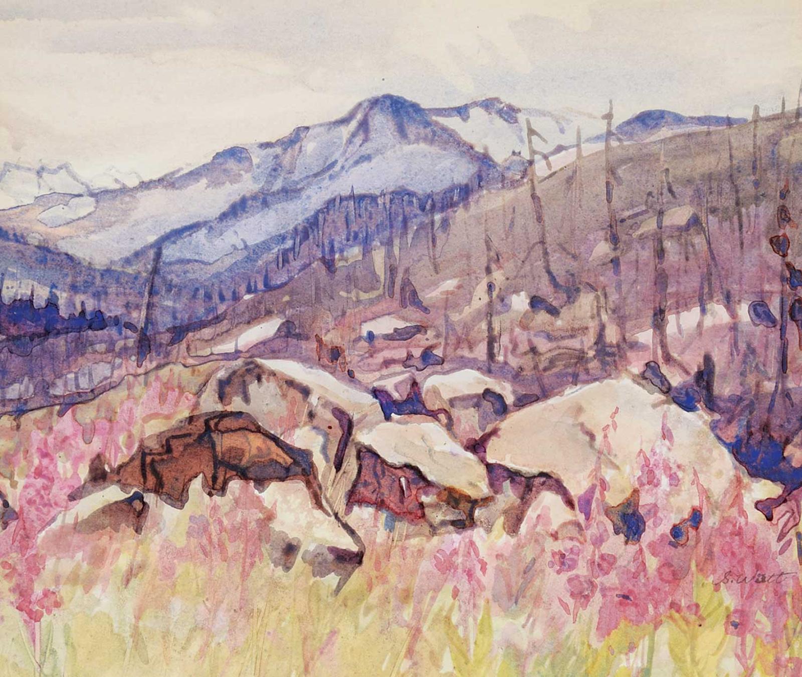 Sheila Watt - Untitled - Fireweed