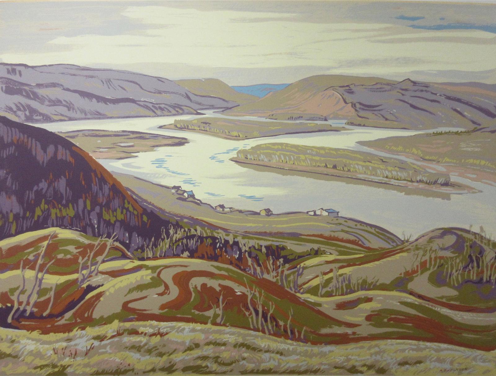 Alexander Young (A. Y.) Jackson (1882-1974) - Meeting Of The Rivers