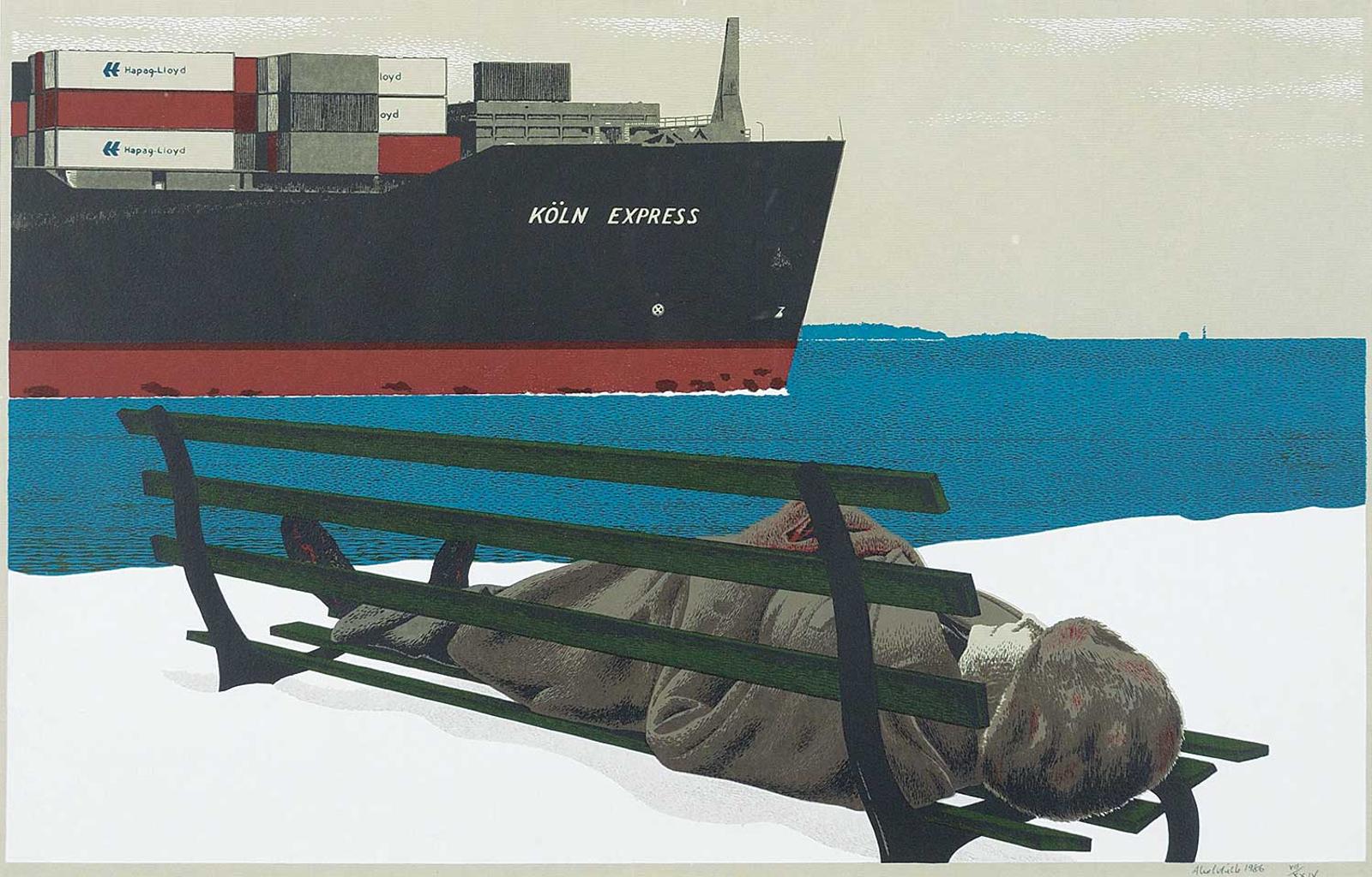 Alexander (Alex) Colville (1920-2013) - Koln Express #7/24