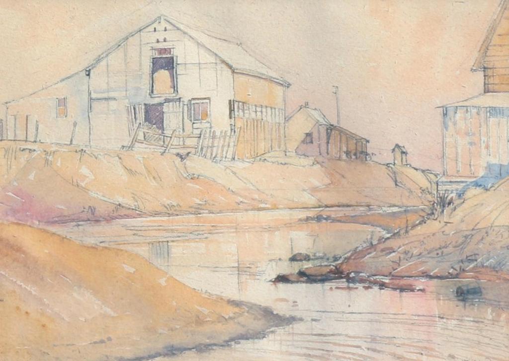 Henry George Glyde (1906-1998) - Old Barn
