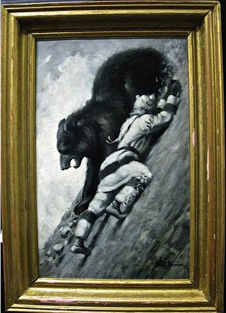 Arthur Henry Howard Heming (1870-1940) - A Wilderness Adventure