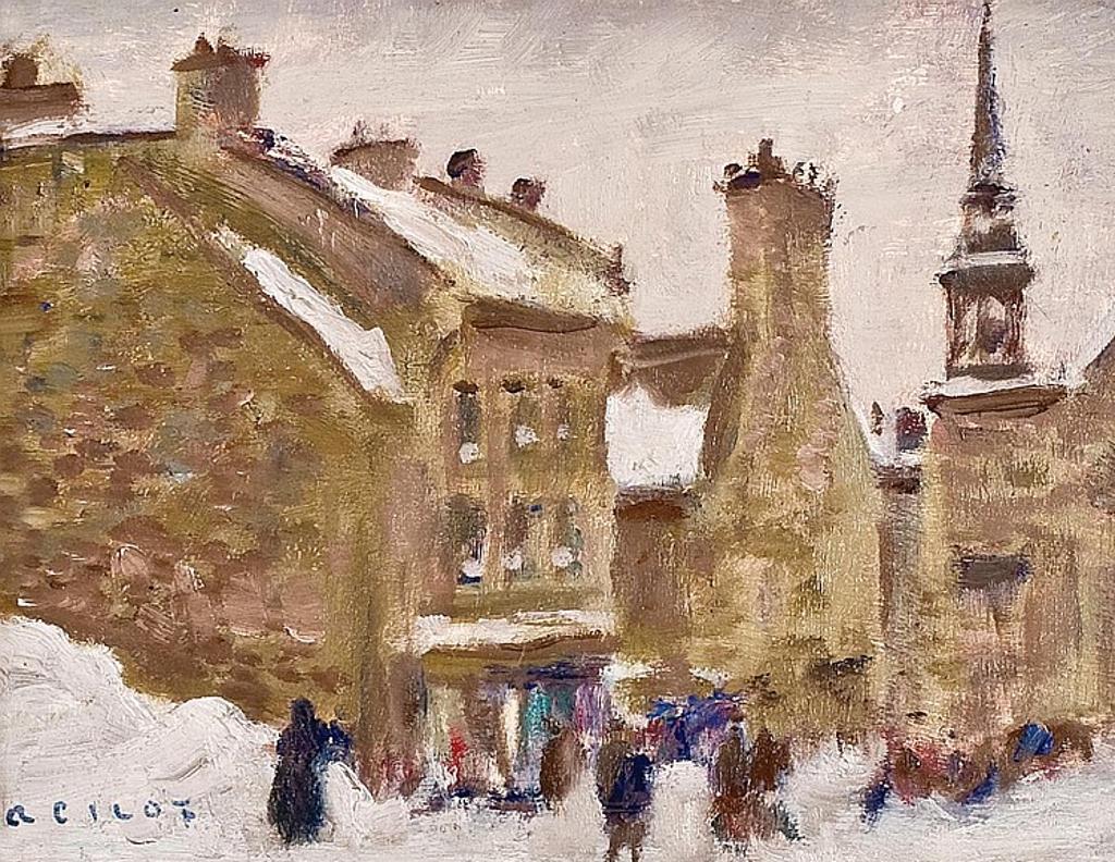 Robert Wakeham Pilot (1898-1967) - THE CALVET HOUSE AND THE BONSECOURS CHURCH