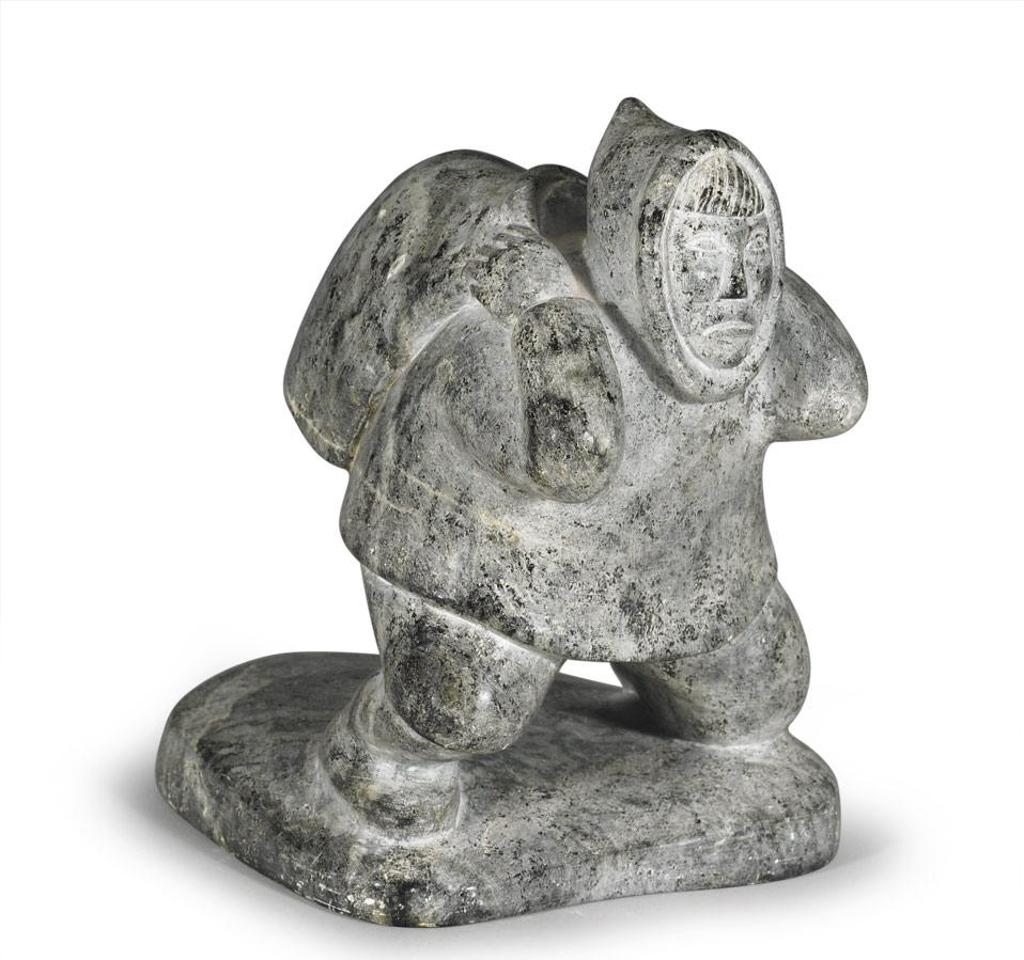 Peter Tukirqi (1912) - Man Carrying A Heavy Load