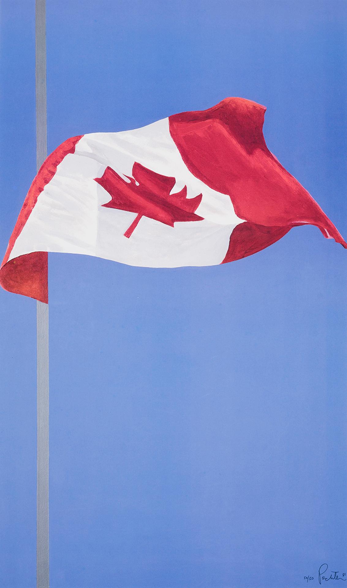 Charles Pachter (1942) - Canadian Flag