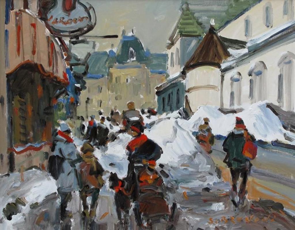 Serge Brunoni (1938-2020) - Quebec, Buade St