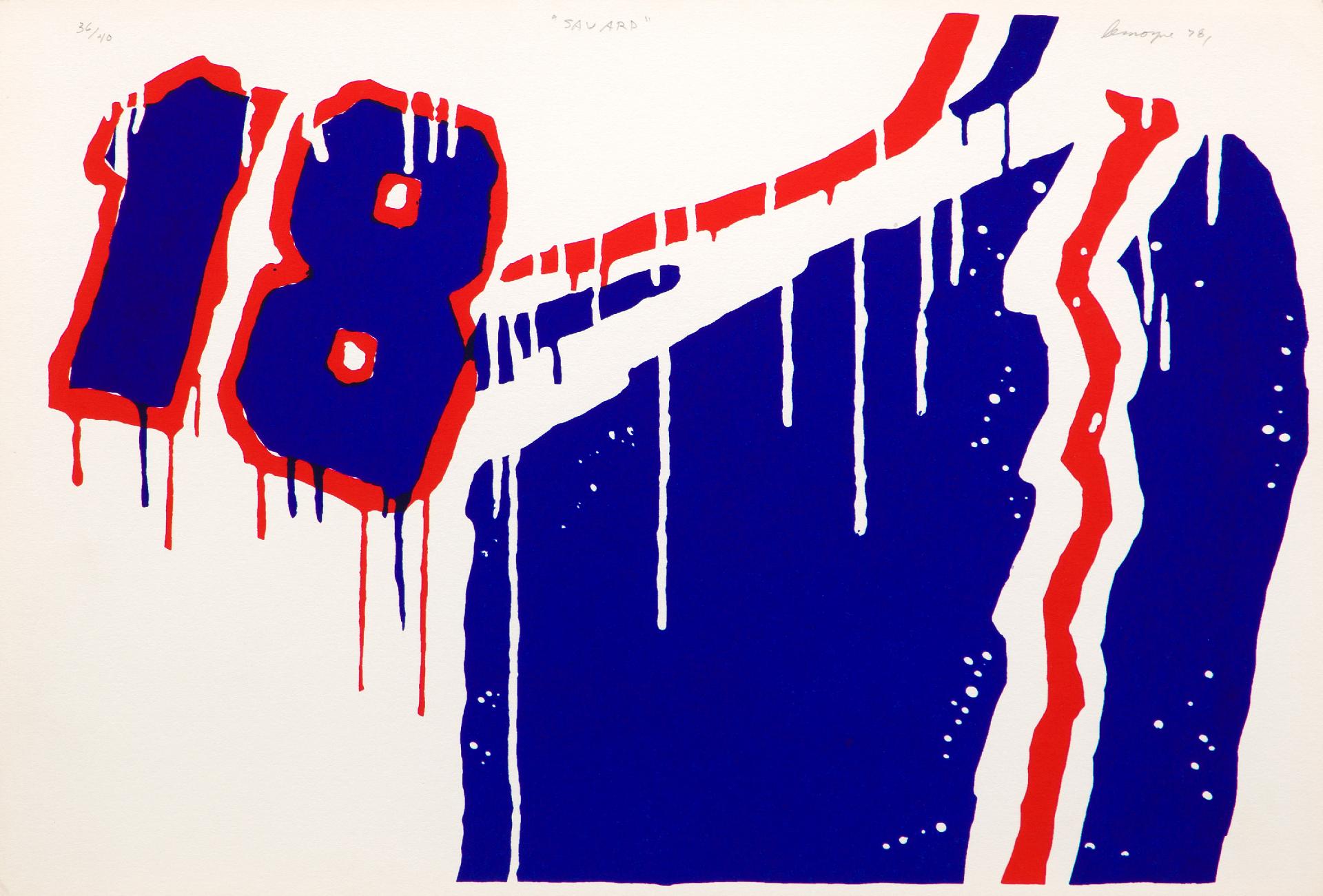 Serge Lemoyne (1941-1998) - Savard, 1978