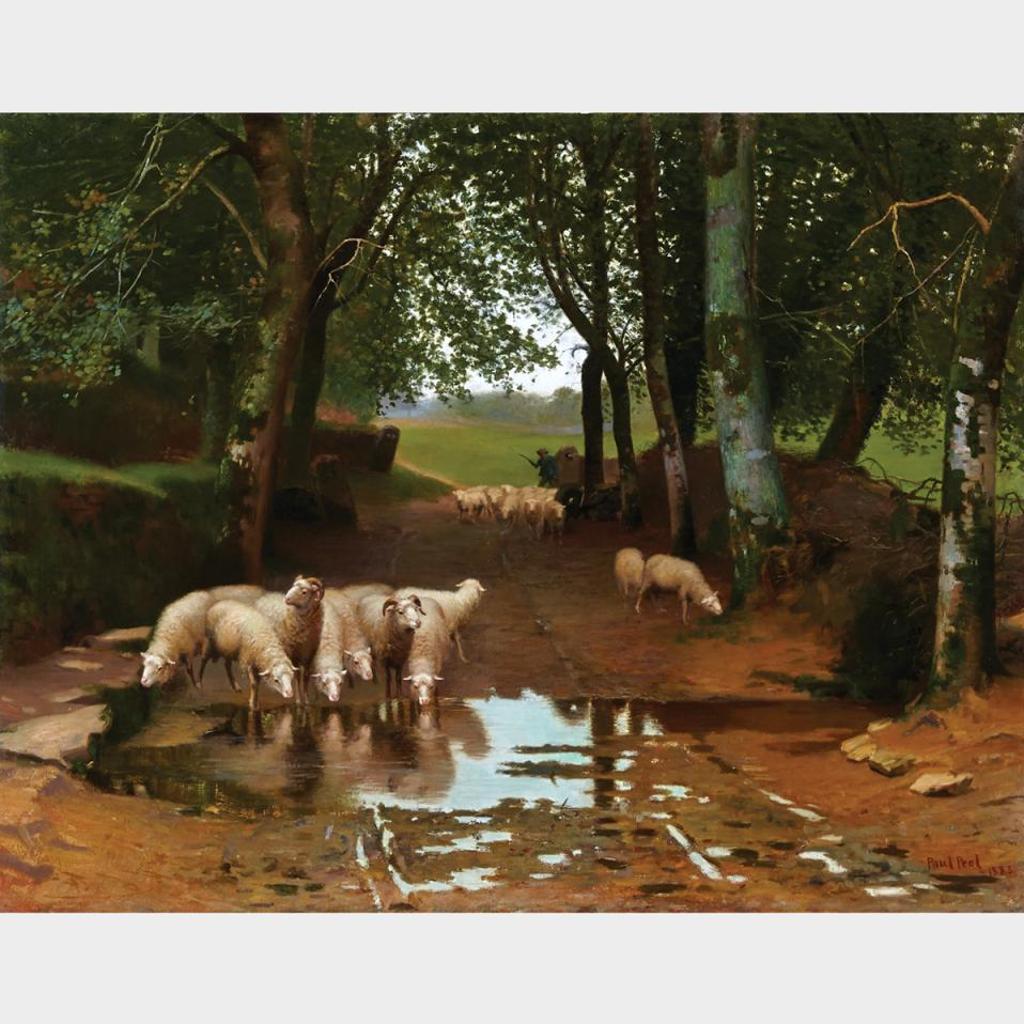 Paul Peel (1860-1892) - The Return Of The Flock