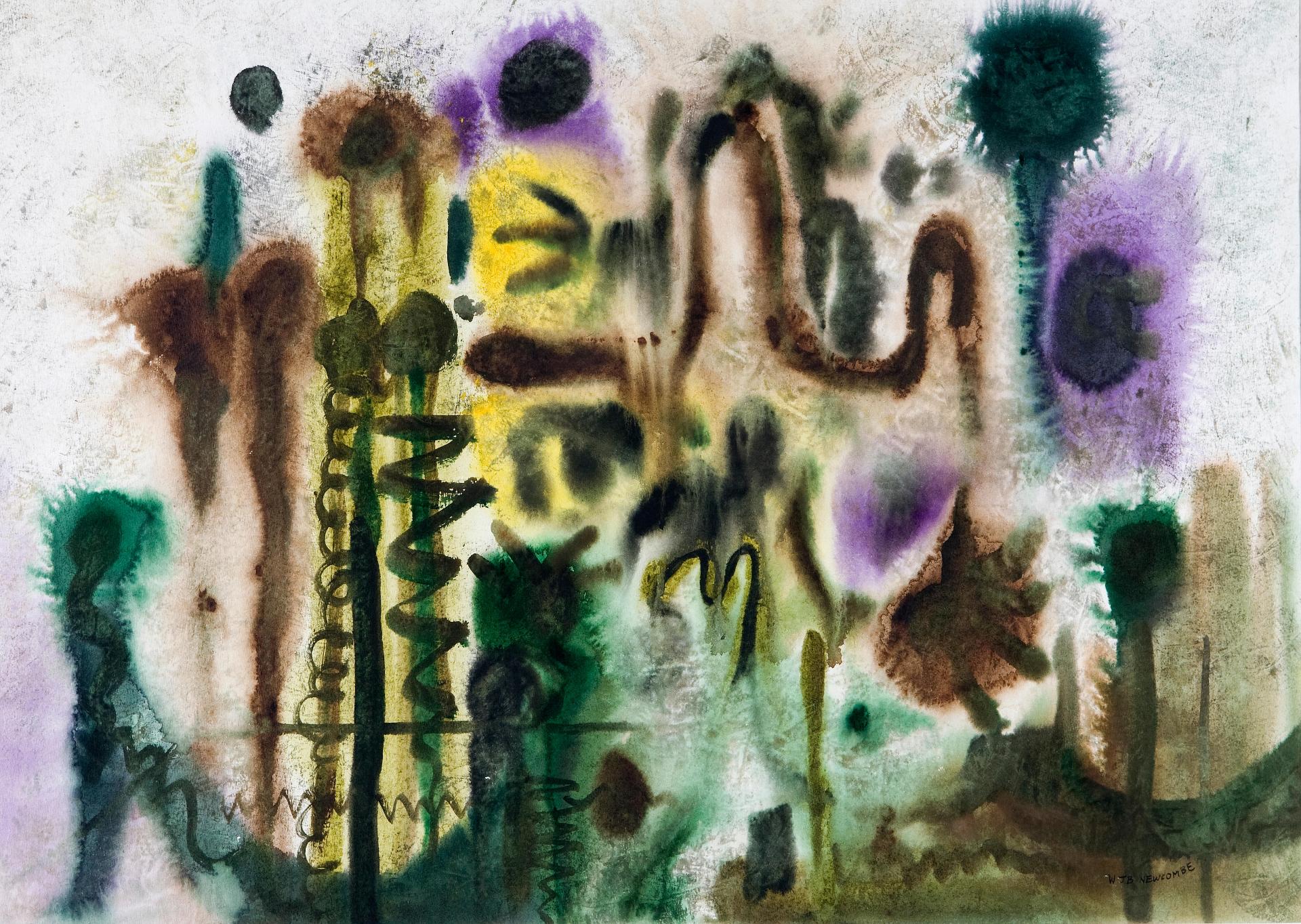 William John Bertram Newcombe (1907-1969) - Under sea-scape