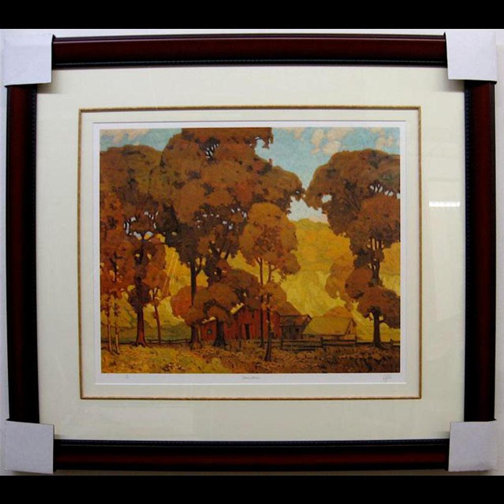 Alfred Joseph (A.J.) Casson (1898-1992) - Autumn Afternoon