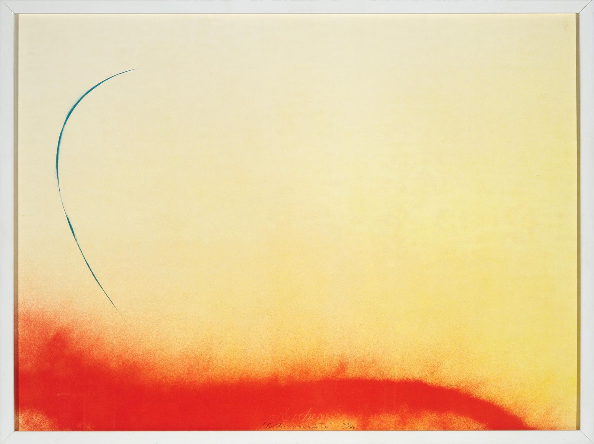 Kenneth Campbell Lochhead (1926-2006) - Untitled (Outer Reach)