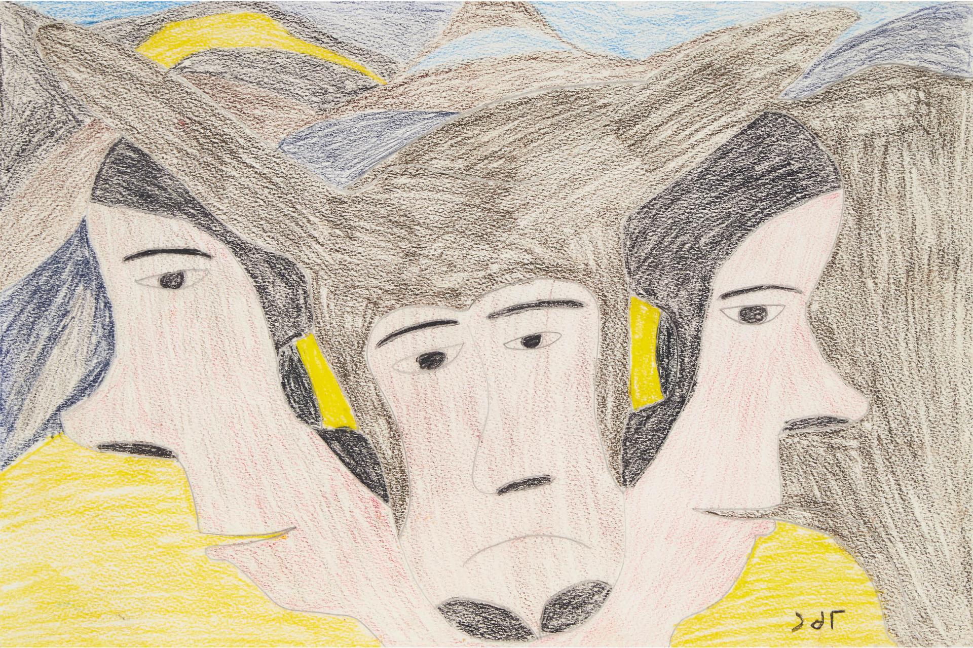 Simon Tookoome (1934-2010) - Faces