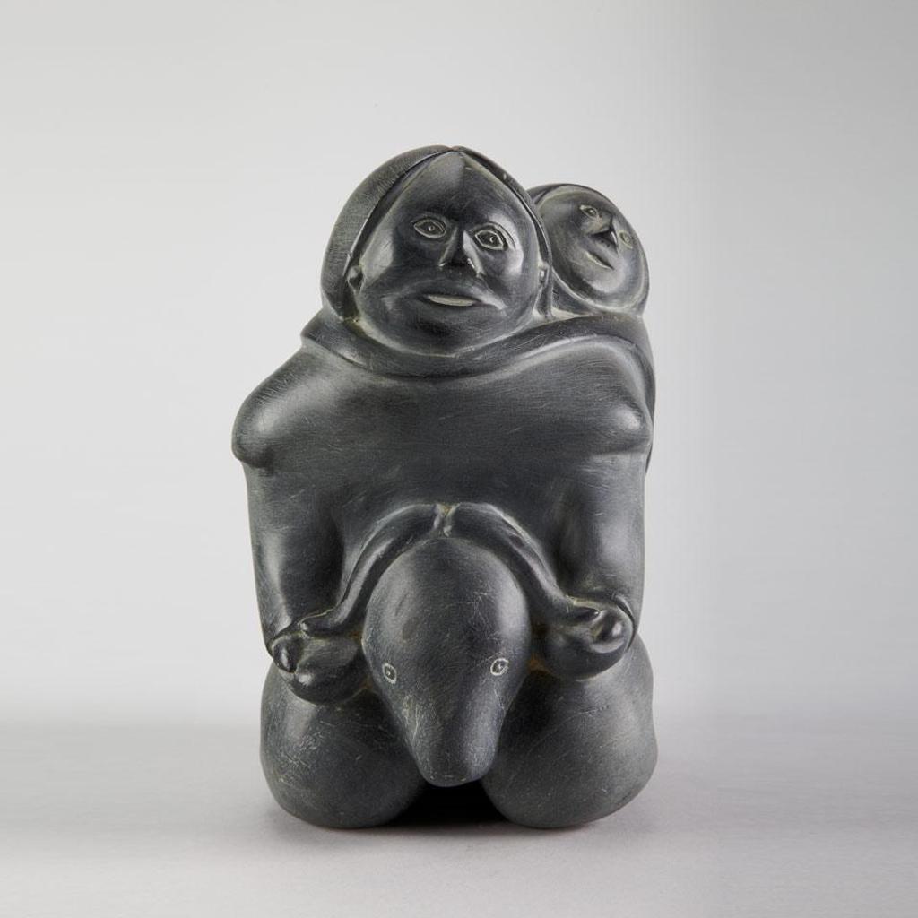 Mathew Aqigaaq (1940-2010) - Mother And Child