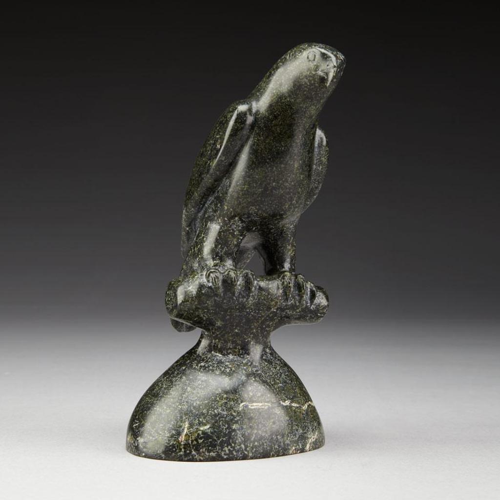 Charlie Ugyuk (1931-1998) - Perched Falcon