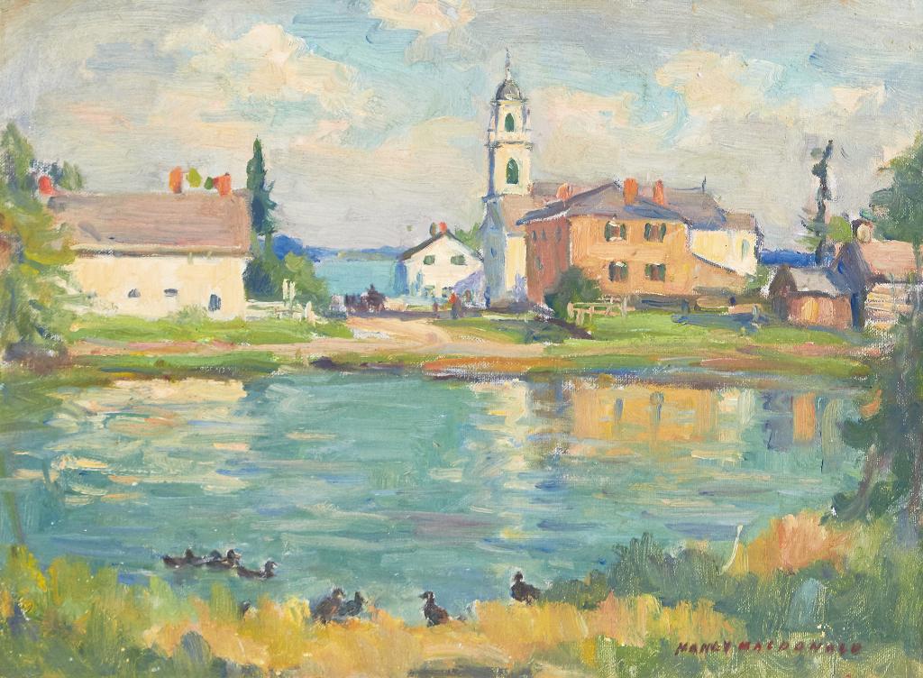 Manly Edward MacDonald (1889-1971) - The Mill Pond, Upper Canada Village