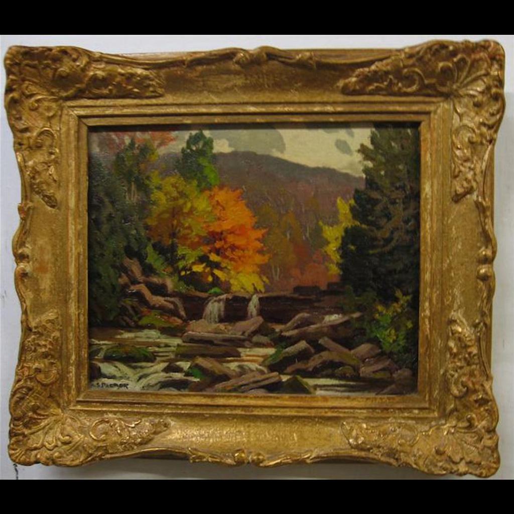 Herbert Sidney Palmer (1881-1970) - (Sketch For) Old Dam, Credit Forks, Ont.