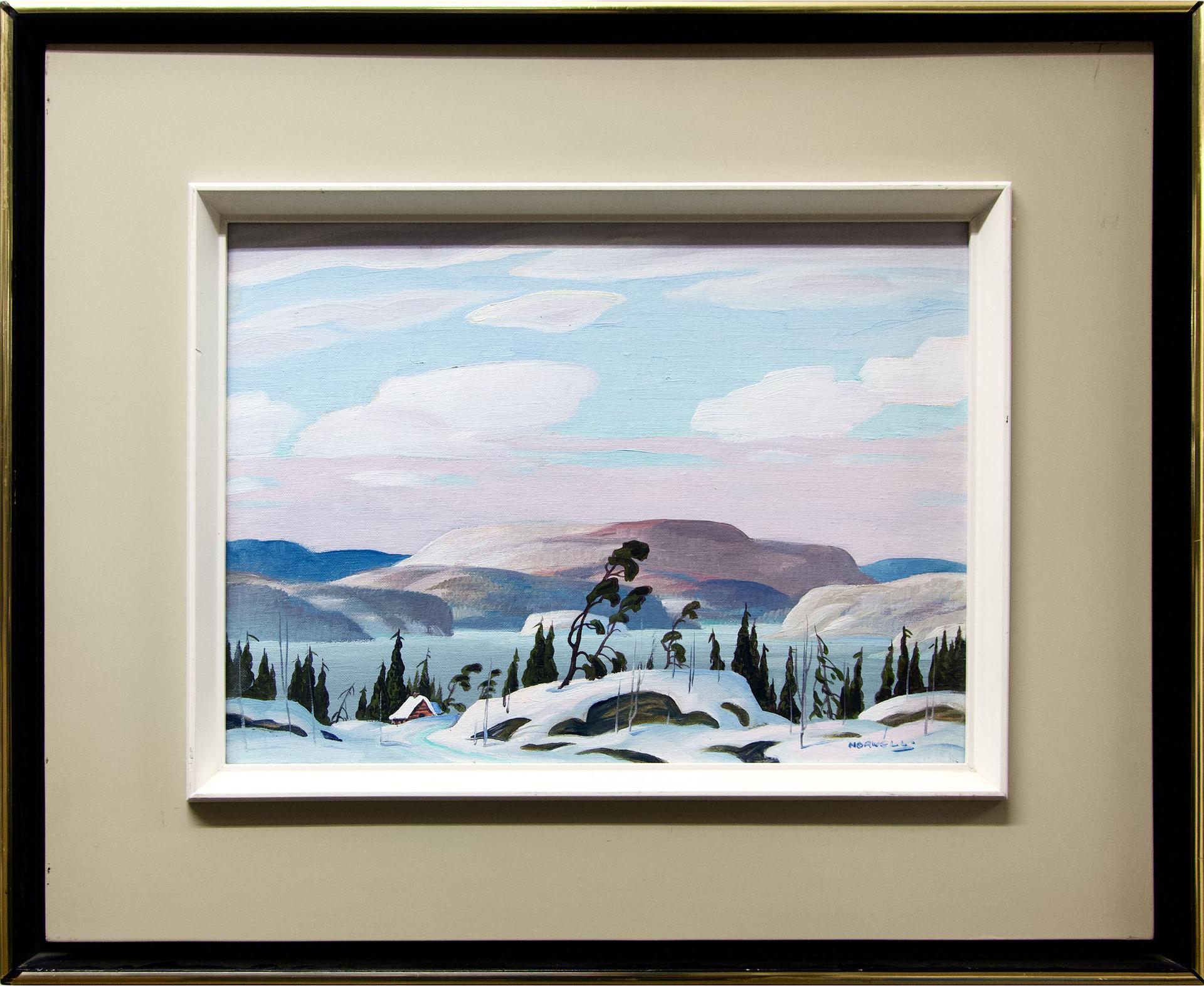 Graham Norble Norwell (1901-1967) - Untitled (Windswept Trees In The Laurentians - Winter)