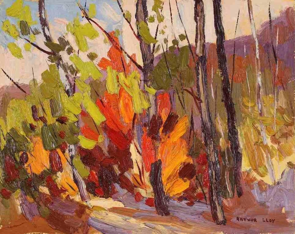 Arthur George Lloy (1929-1986) - In The Woods; 1975