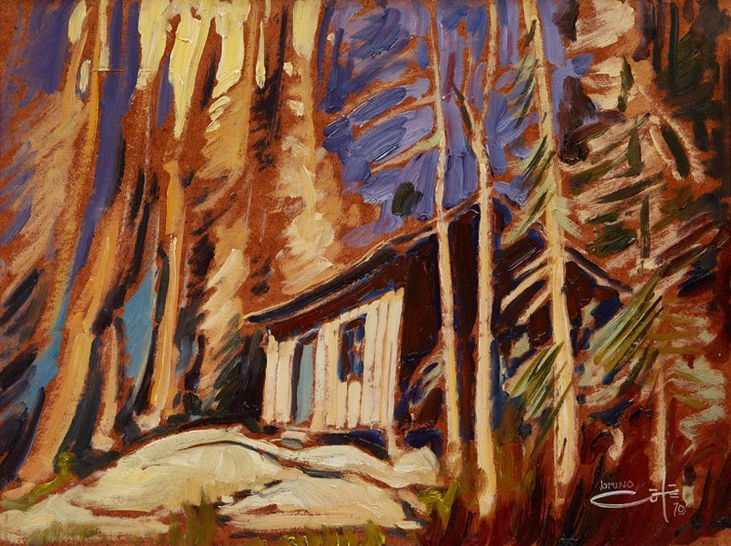 Bruno Cote (1940-2010) - Shack sur Saguenay