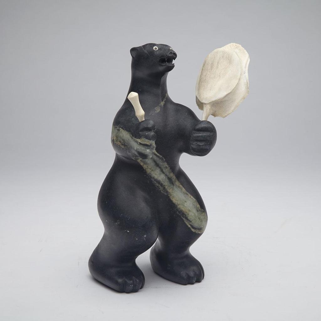 Joseph Shuqslak (1958) - Polar Bear Shaman Drum Dancer