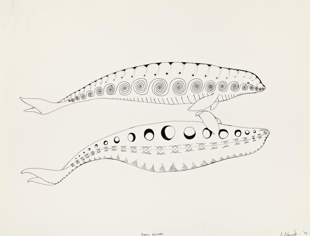 Arnaqu Ashevak (1956-2009) - Albrecht Collection; Feheley Fine Arts