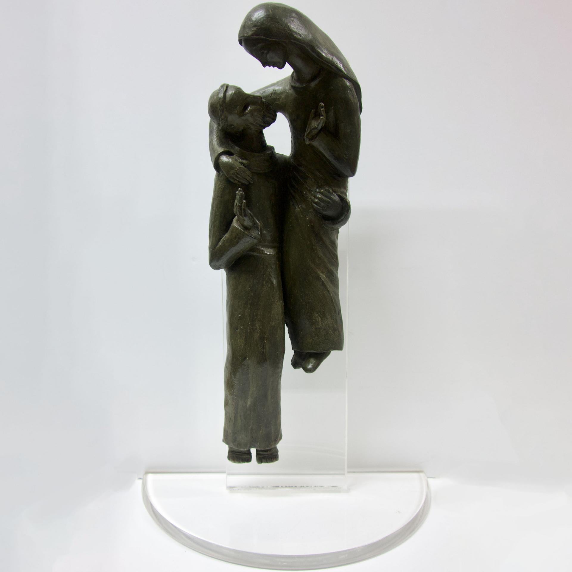 Maria Rahmer de Nagy - Saint Francis And Mary The Mother Of God