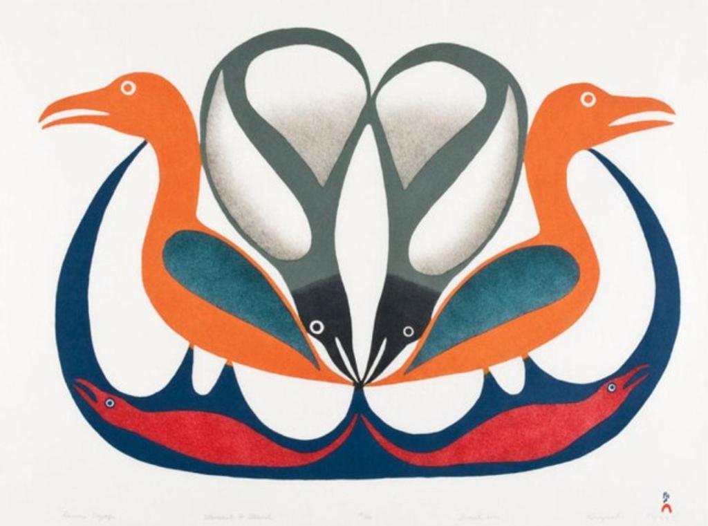 Kenojuak Ashevak (1927-2013) - Untitled
