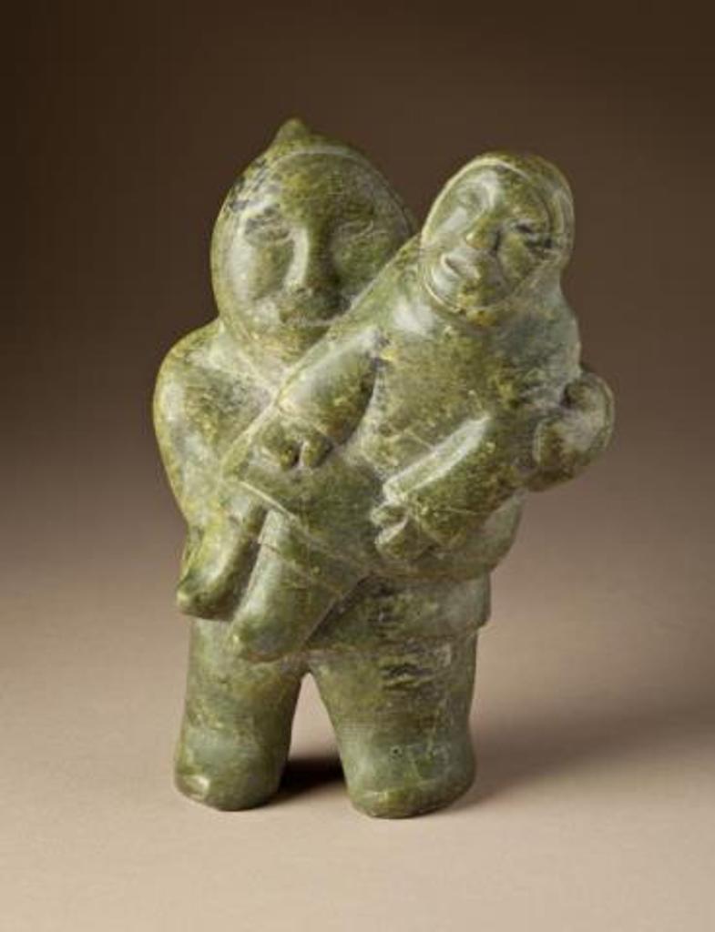 Aqjangajuk (Axangayu) Shaa (1937-2019) - Father and Son, c. 1968