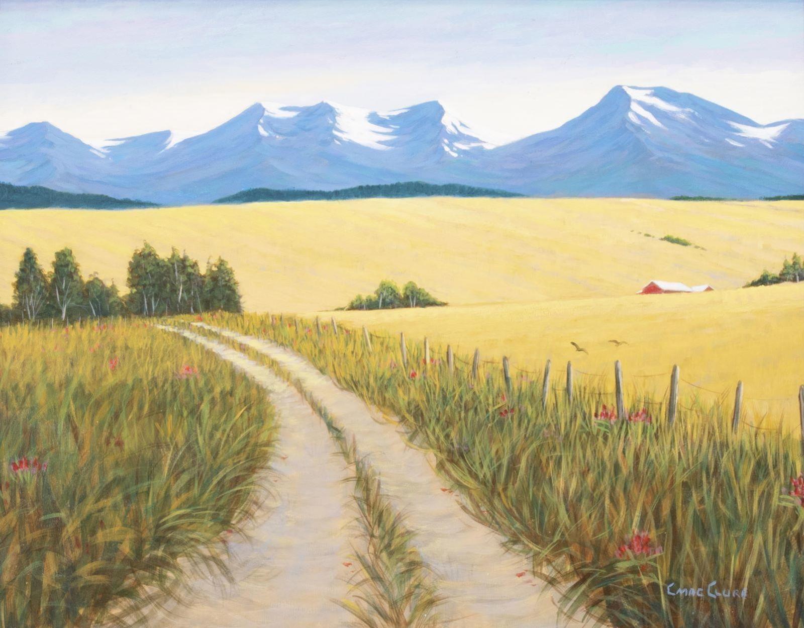 Chris MacClure (1943) - A Quiet Place; 2004
