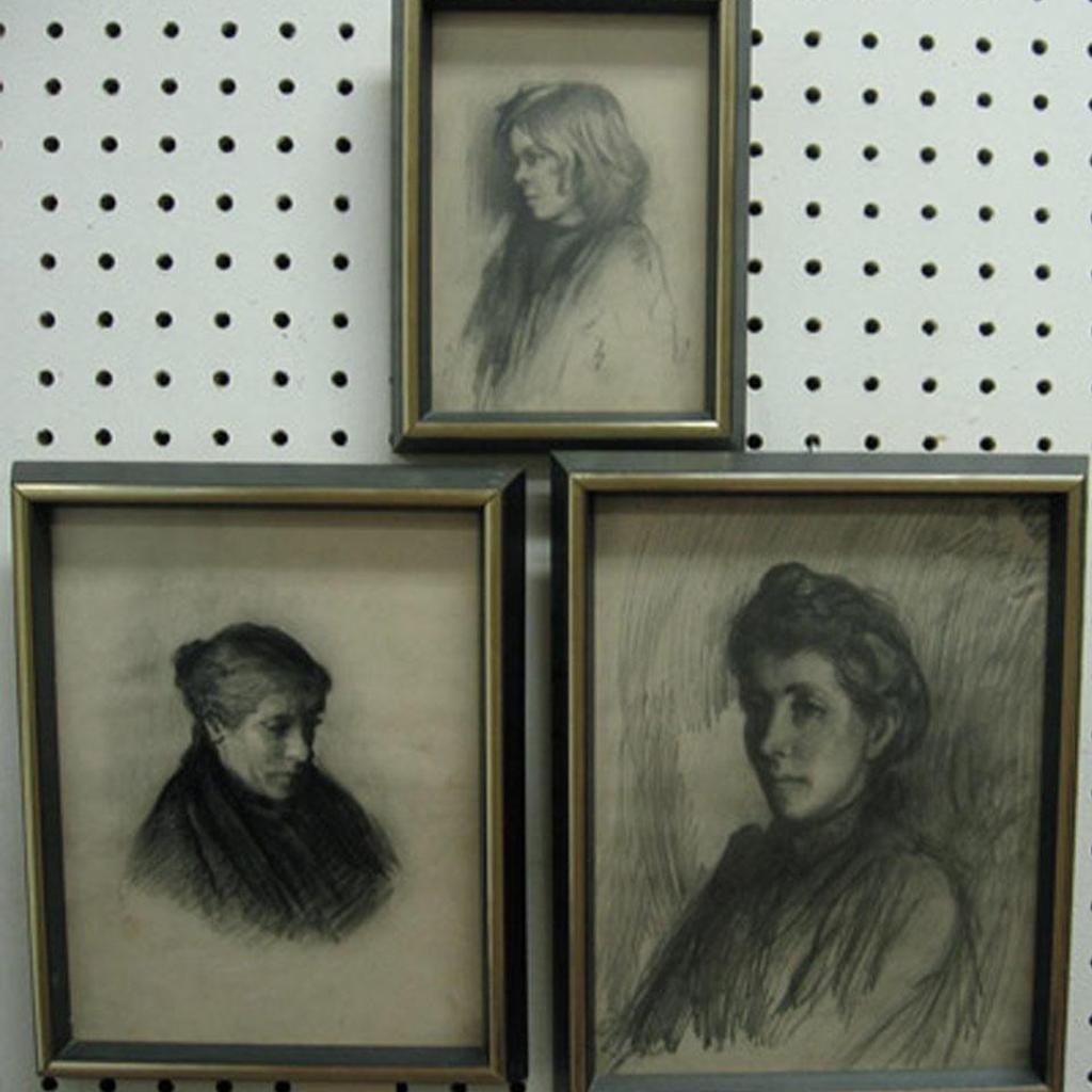 Georges Chavignaud (1865-1944) - Portrait Studies Of The Chavignaud Family