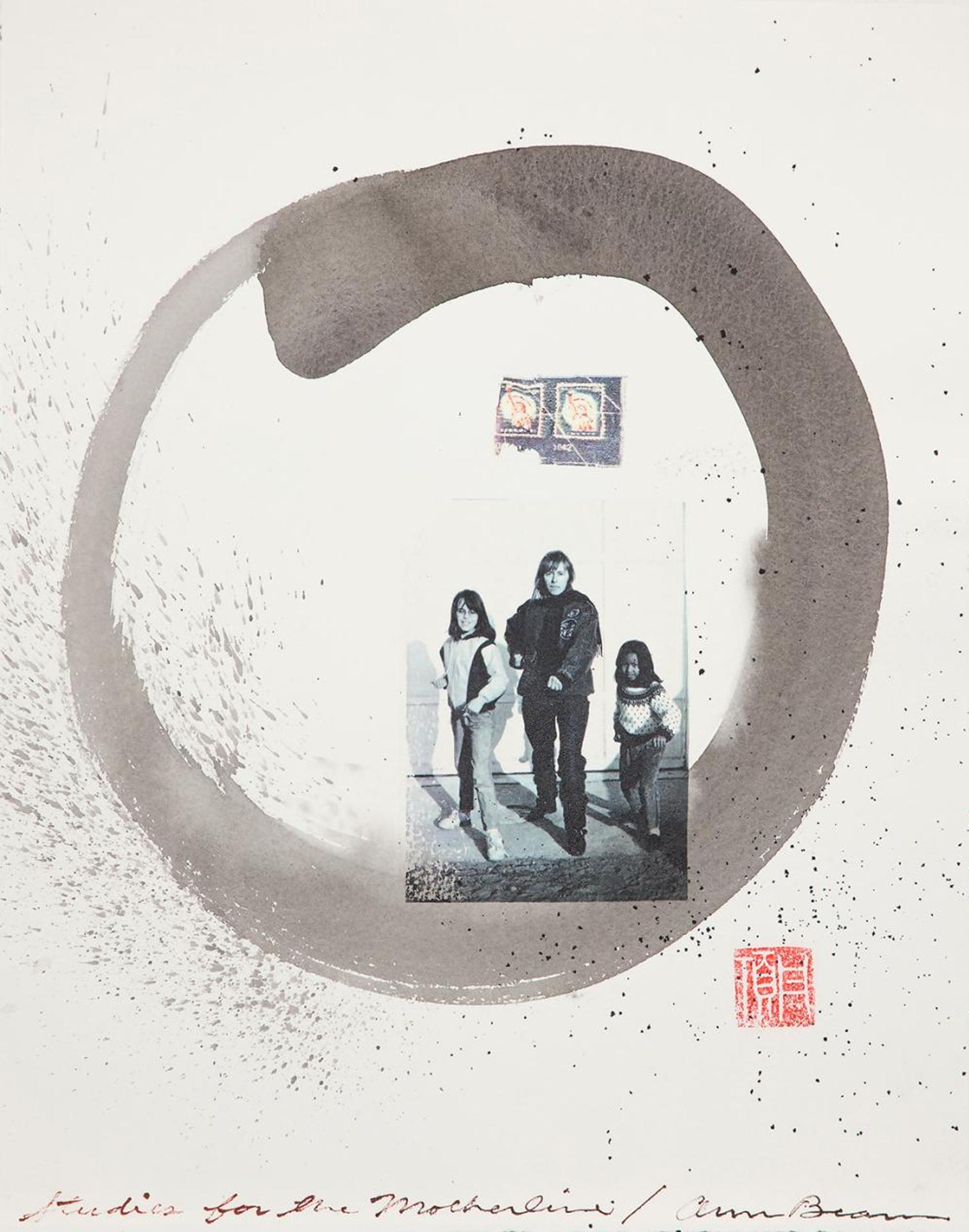 Ann Beam (1944) - Studies for the Motherline (Stamps)