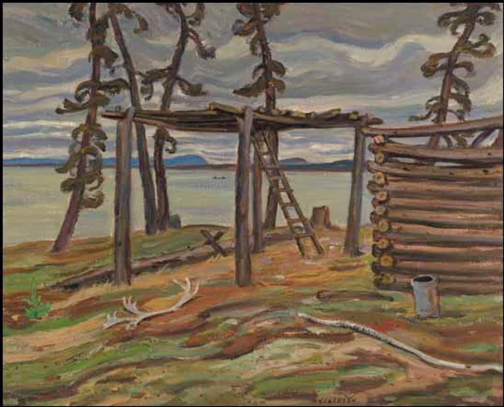Alexander Young (A. Y.) Jackson (1882-1974) - Lockhart River, The Deserted Village