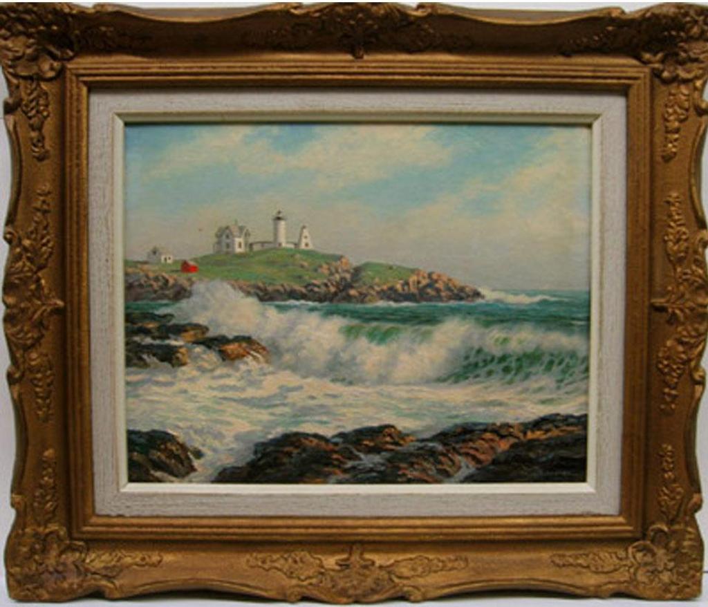 Josef M. Arentz (1903-1969) - Nubble Light At York - Maine