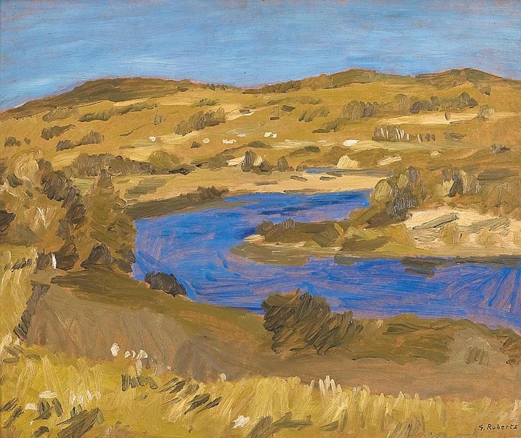 William Goodridge Roberts (1921-2001) - MOUNTAINS. LES EBOULEMENTS