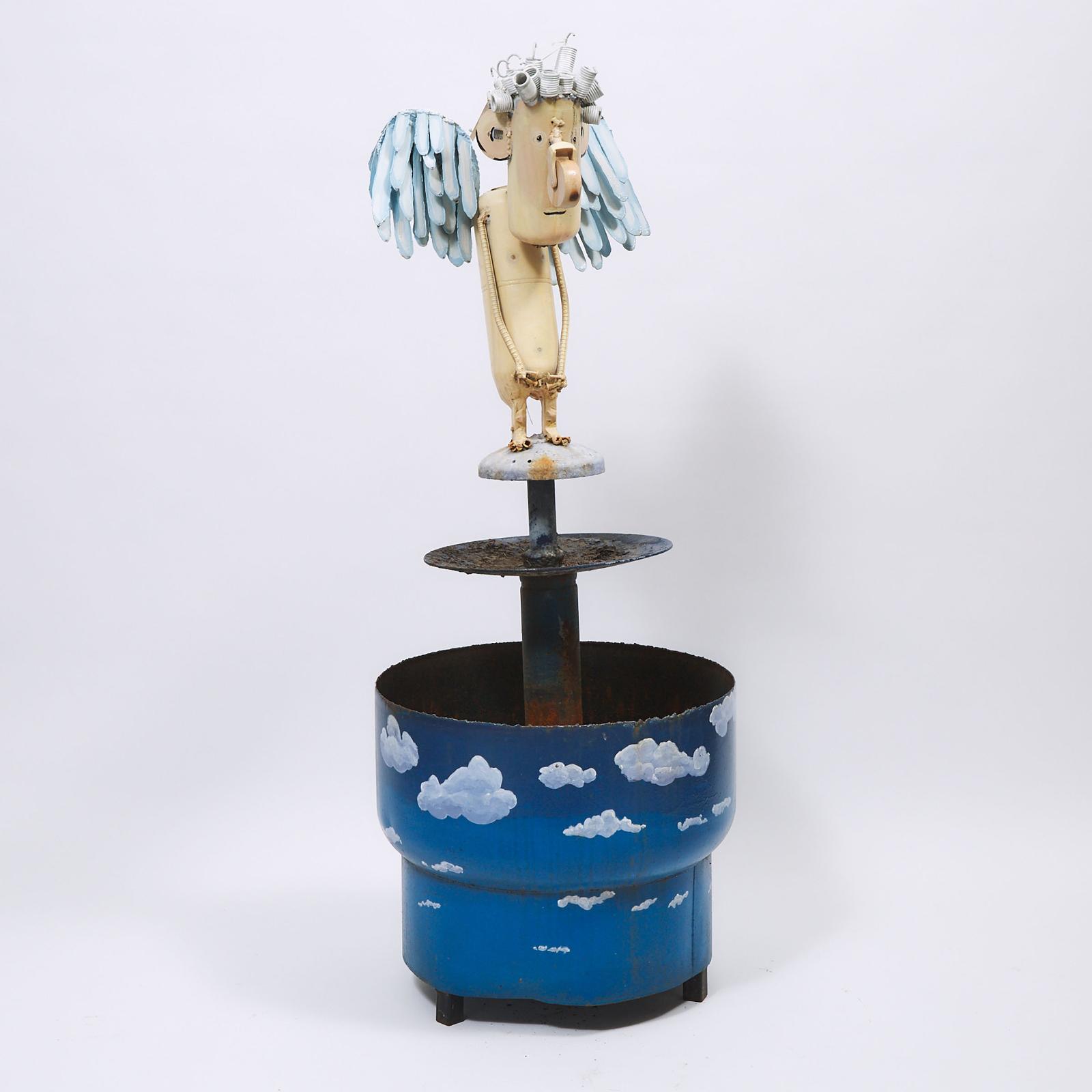 Patrick Amiot (1960) - Peeing Angel Fountain