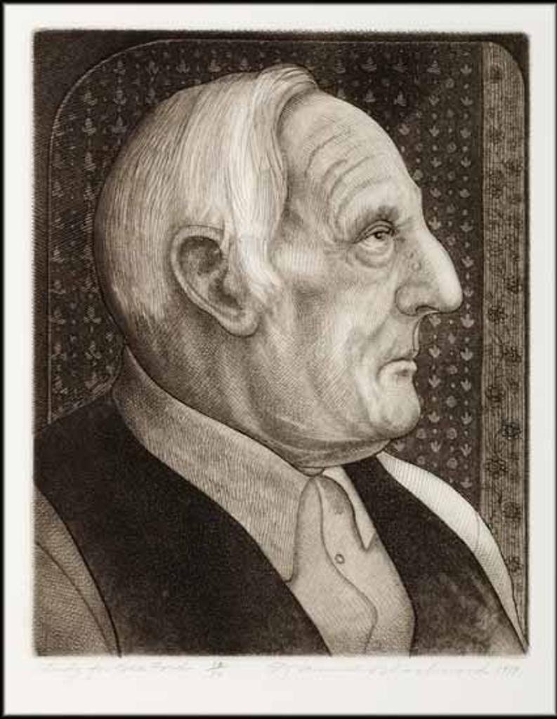 David Lloyd Blackwood (1941-2022) - Study for Bax Ford